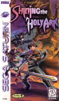 Shining the Holy Ark Sega Saturn  box art